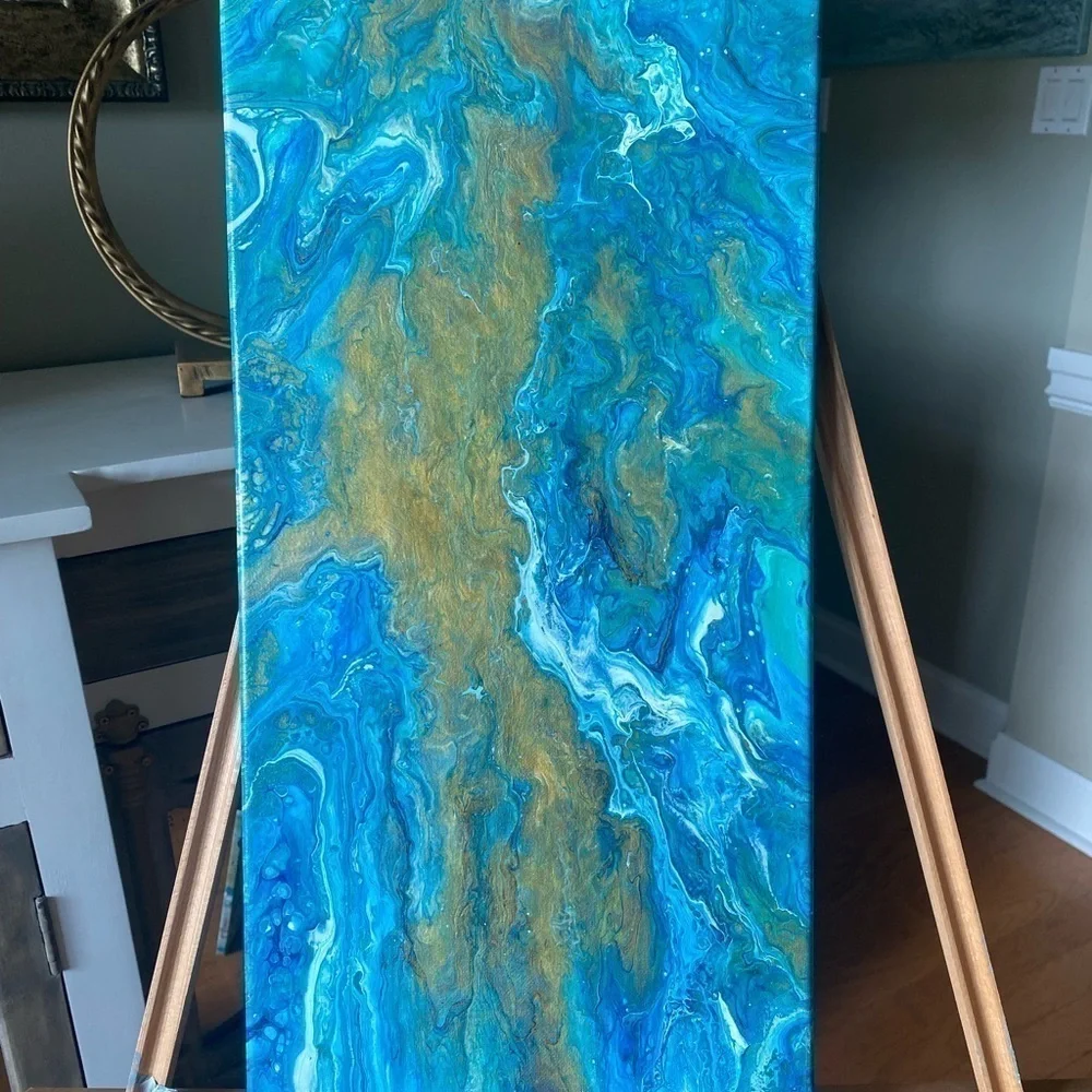 Original canvas artwork 10x20